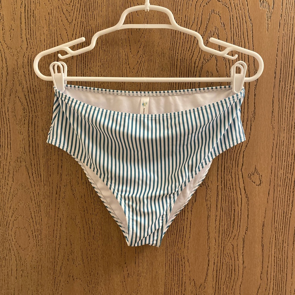 Stripped Swim Bottoms